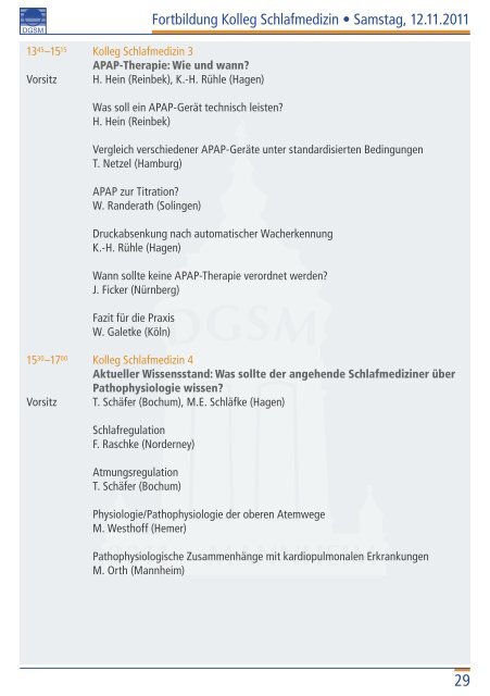 10. September 2011 • Potsdam Frühbucher-Deadline
