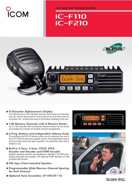IC-F110 / IC-F210