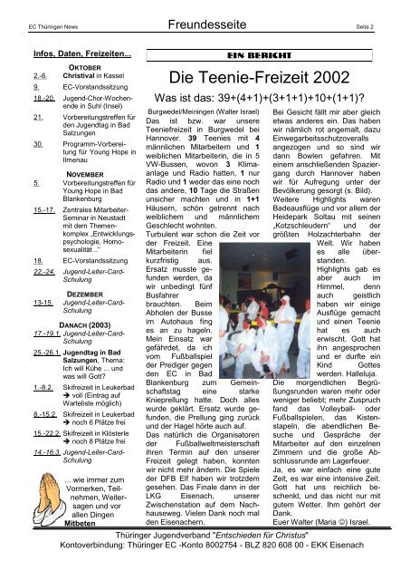 EC-Thüringen News 12 - LKG Meiningen