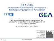 490 +139 +291 +37 GEA - FAST Forschungsgemeinschaft für ...