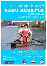 04. - 06.Mai 2007 - Berliner Kanu Club Rotation eV
