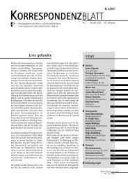 Ausgabe 2005 - Pfarrer- und Pfarrerinnenverein