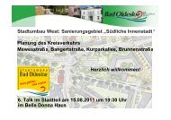 Stadtumbau West: Sanierungsgebiet âSÃ¼dliche ... - Bad Oldesloe