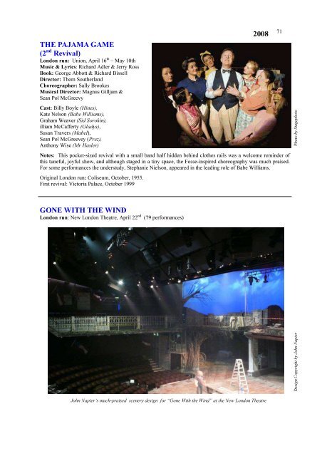 London Musicals 2005-2009.pub - Over The Footlights