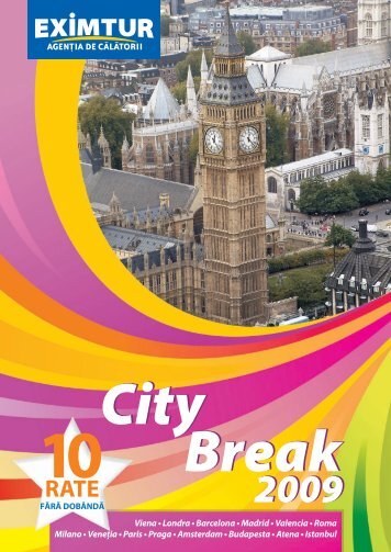 Catalog City Break.indd - Eximtur