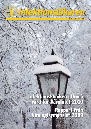 Infektionskliniken i UmeÃ¥ â vÃ¤rd fÃ¶r VÃ¥rmÃ¶tet 2010 ... - Infektion.net