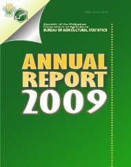 Annual Report - Philippines Bureau of Agricultural Statistics