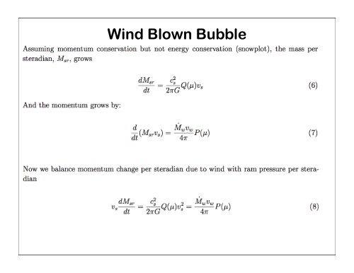 Lecture 16: Winds, Jets and Outflows