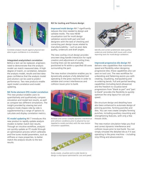 What's new in NX 7 Fact Sheet - Siemens PLM Software