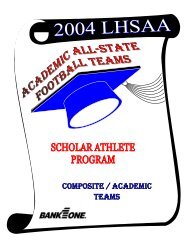 COMPOSITE / ACADEMIC TEAMS - lhsaa