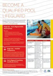 Pool Lifeguard Practising Certificate - Nzrecreation.org.nz