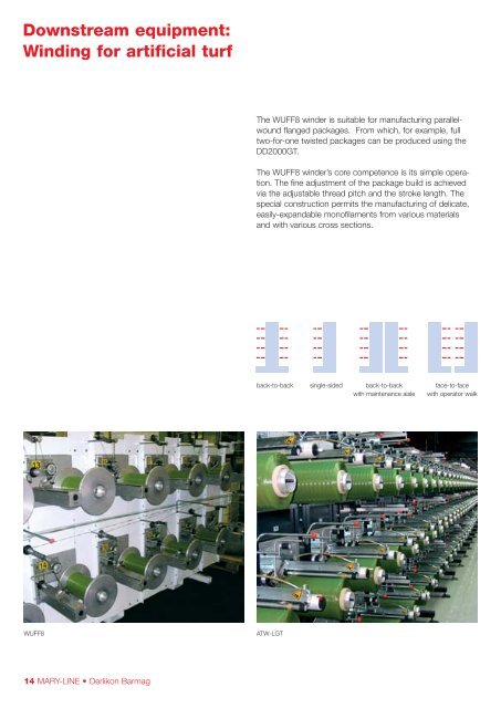 Solutions for the production of monofilament - Oerlikon Barmag ...