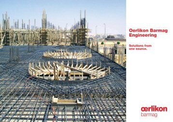 Oerlikon Barmag Engineering - Oerlikon Barmag - Oerlikon Textile