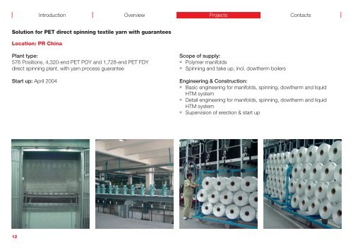 Oerlikon Barmag Engineering - Oerlikon Barmag - Oerlikon Textile