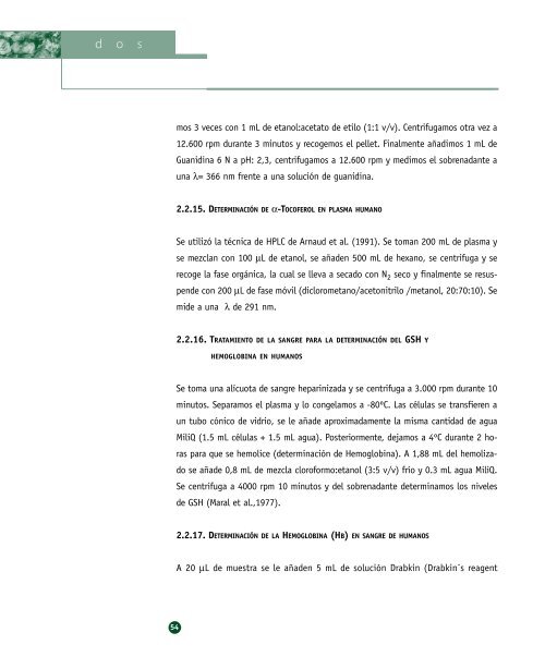 Biodisponibilidad de los flavonoides de la ... - Cerveza y Salud