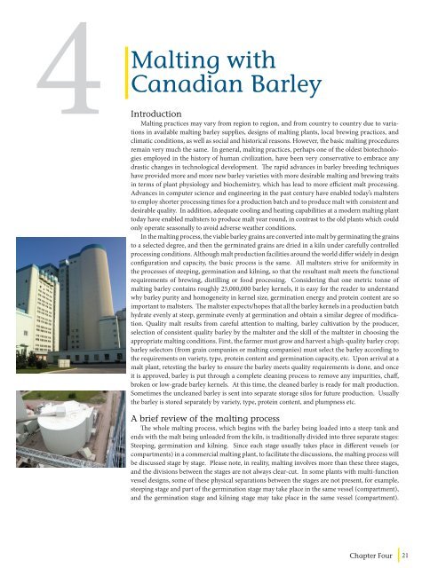 MALTING QUALITY TRAITS - Canadian Malting Barley Technical ...