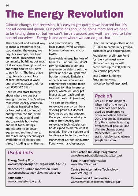 Chorlton & Whalley Range - Community Index