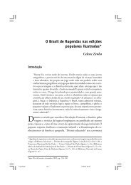 O Brasil de Rugendas nas edições populares ilustradas* - IFCS