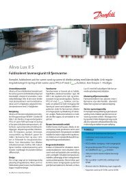 Akva Lux II S - Danfoss Redan A/S