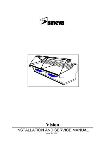 Vision cabinet installation & service manual - Phoenix Retail Services