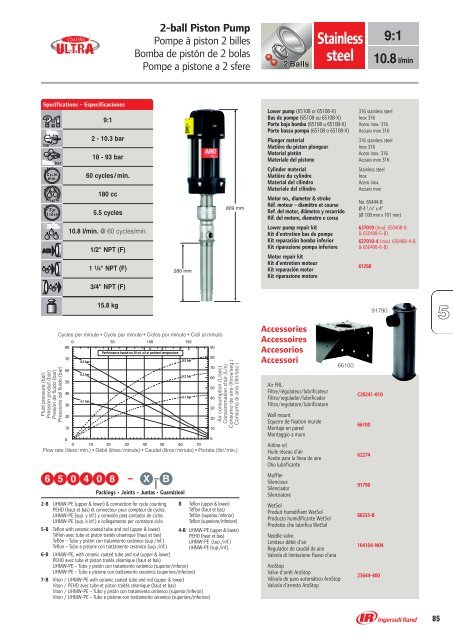 2-ball Piston Pump