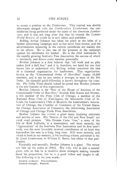 1916 Volume 41 No 1–5 - Phi Delta Theta Scroll Archive