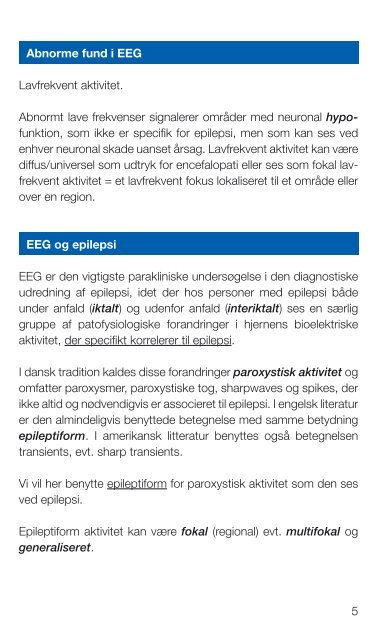 EEG og Epilepsi - Dansk Psykiatrisk Selskab