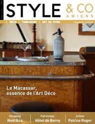 Le Macassar, essence de l'Art DÃ©co - styleandco