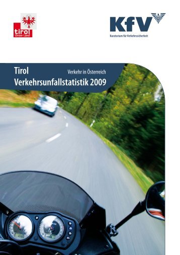 Tirol Verkehrsunfallstatistik 2009