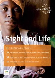 Sight and Life Magazine 1/2011