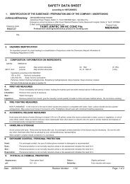 MSDS4925 - TASKI JONTEC 300 NC CONC F4c - JBS Group