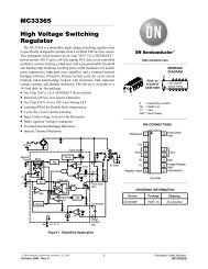 MC33365 High Voltage Switching Regulator - Intusoft