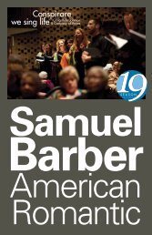 Samuel Barber - Conspirare