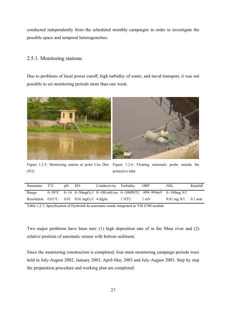 etude de la qualite des eaux d'un hydrosysteme fluvial ... - LTHE