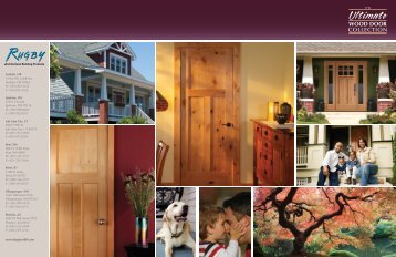 Ultimate Wood Door Collection - Rugby