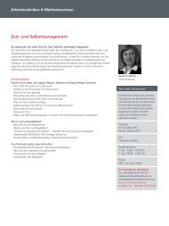 Zeit- und Selbstmanagement - Akademie - Messe Frankfurt