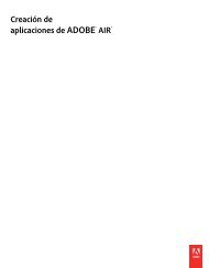 Creación de aplicaciones de Adobe AIR