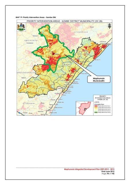 Maphumulo IDP - KZN Development Planning