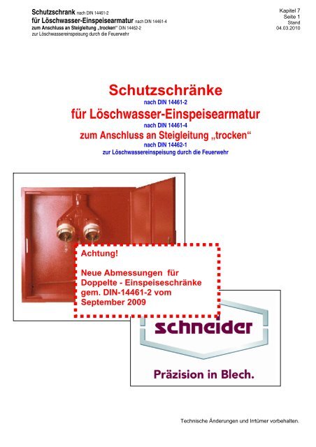 Schutzschränke