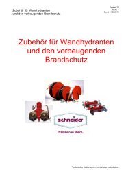 Technische Info mit Fotos (PDF / 0,6MB) - SCHNEIDER - Präzision ...