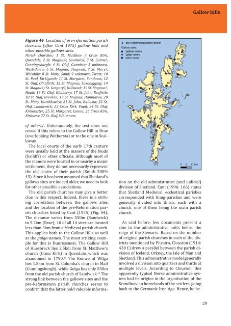 TAP Field Report No. 5 A survey of Shetland's gallow hills Joris ...