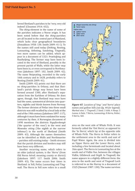 TAP Field Report No. 5 A survey of Shetland's gallow hills Joris ...