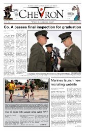 Co. A passes final inspection for graduation - Marine Corps Recruit ...