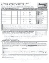 Windows Application (pdf) - ThermWise