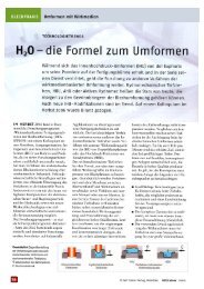 die Formel zum Umformen - bei SCHNUPP GmbH & Co. Hydraulik KG