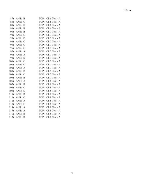 ExamView - Fall Semester Final Exam Practice Test.tst - Biology