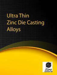 Ultra Thin Zinc Die Casting Alloys - International Zinc Association