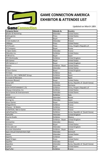 Food Shippers Of America Attendee List Food Shippers Of America Attendee List
