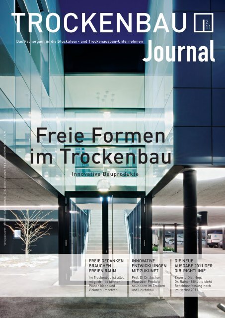 Freie Formen im Trockenbau - Sprit.org