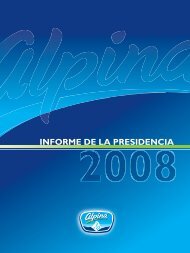 Informe Presidencia Final 02.indd - Alpina